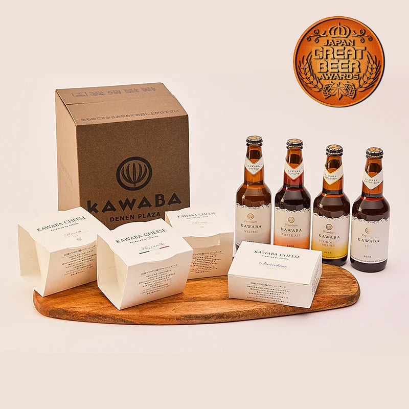 4種のチーズと川場ビールセット – KAWABA ONLINE STORE